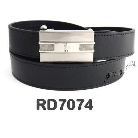 High Quality Men's Slide Ratchet Belts Casual Dress Leather Belts 1-1/4