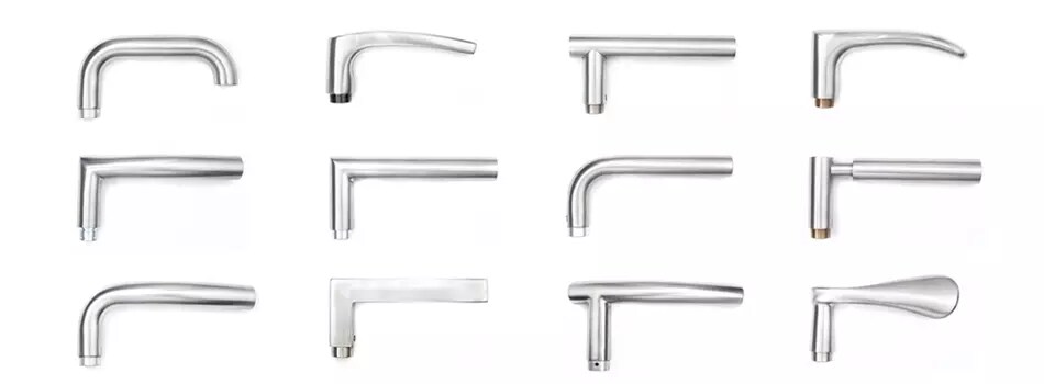 Frameless Glass Door Europrofile Patch Lock door lock cover