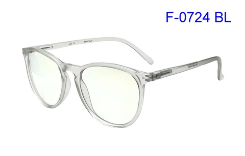 Anti Blue Light Glasses with Spring Hing Temple_F-0724 BL