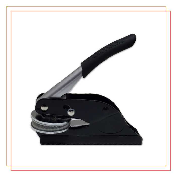 Deluxe Custom Embosser, Pocket Seals for Labeling