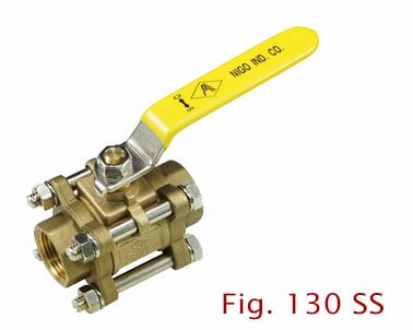 10 Pack Of 3/4" NPT Brass Ball Valves - Full Port, 600 PSI WOG, UL/CSA/FM Approved