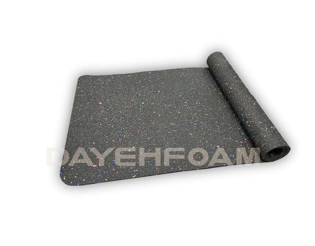 Recycled POE Yoga Matblack/color spots Taiwantrade