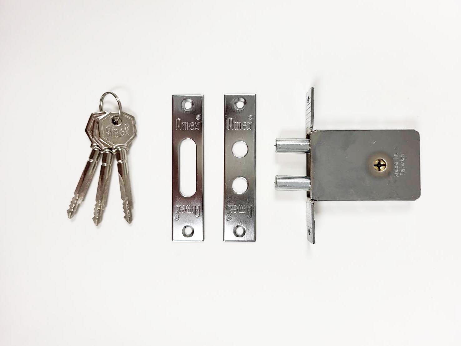 Mortise Cross Key Lock with Double Latch Supplier | Taiwantrade