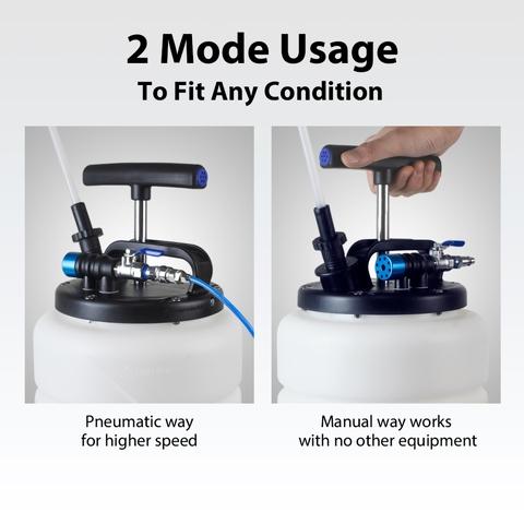 fluid extractor 15l pneumatic vacuum pump manual firstinfo oil air hand enlarge