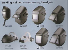 Welding Helmet(Lens not included), Headgear