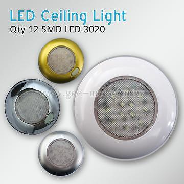 Rv 3 Led Round Light Without Switch Gee Mei Technology Co