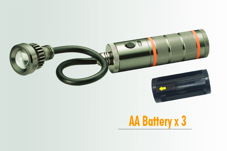 A62A LED Flashlight work light with magnetic base