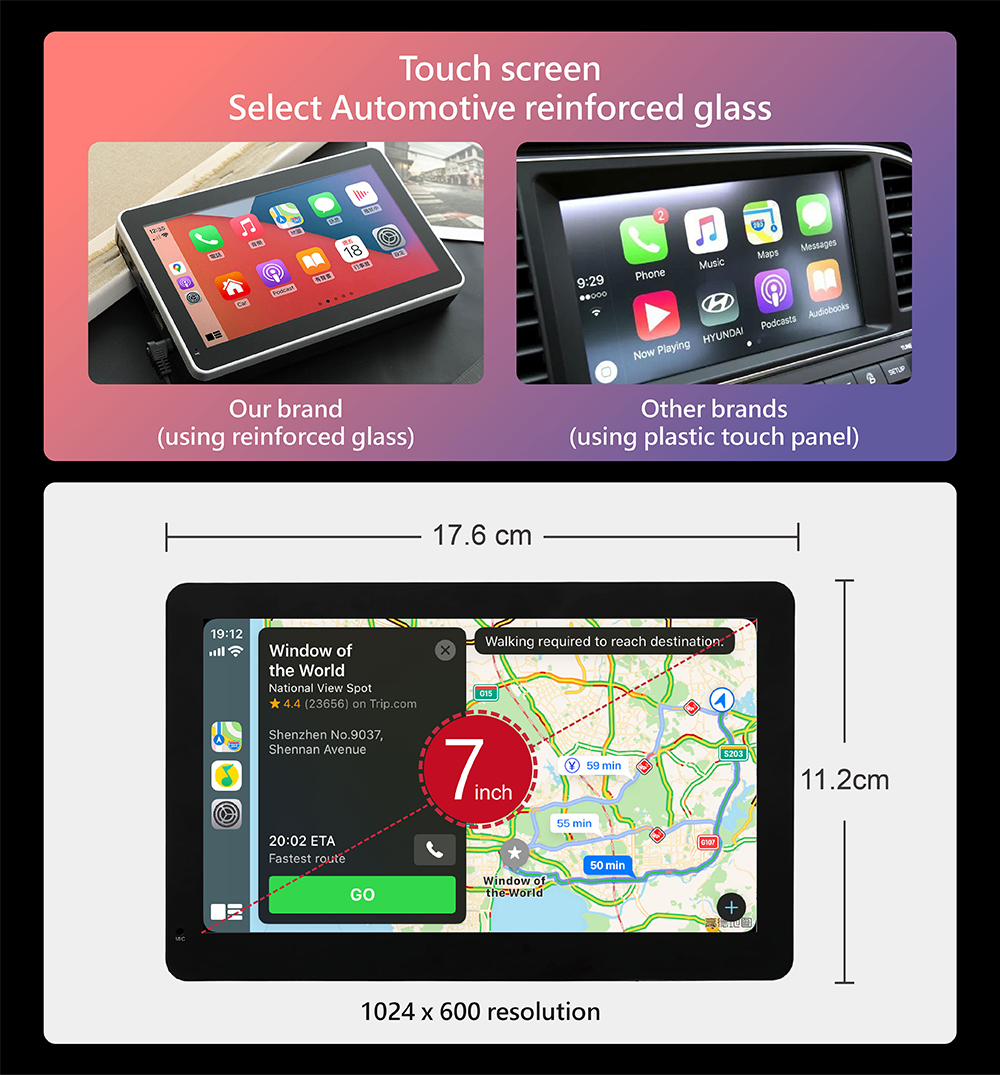 Coral Vision CarPlay Wireless Pro A Smart Car Media ORIENT