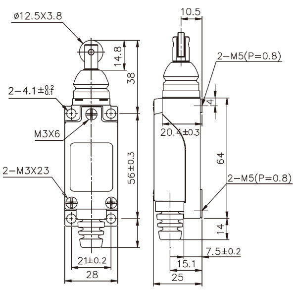 TTD 22830【⭐︎T.K さま⭐︎】【美品・数量限定】 TEND天得小型立式限動開關TZ-8112-可鑫科技股份有限公司