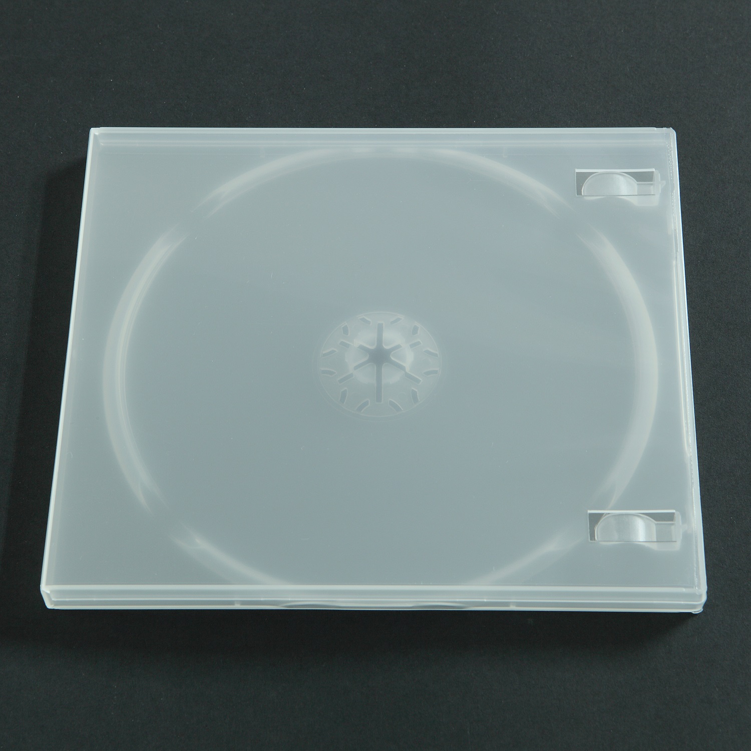 Thick plastic CD case white
