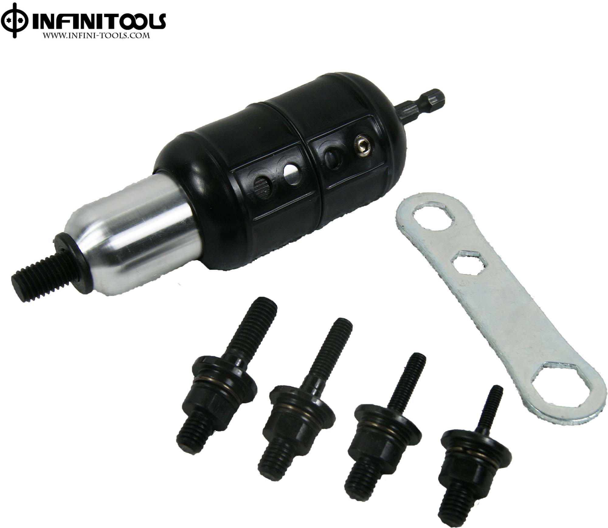 Taiwan Rivet Nut drill attachment Cordless riveting adaptor riveter gun