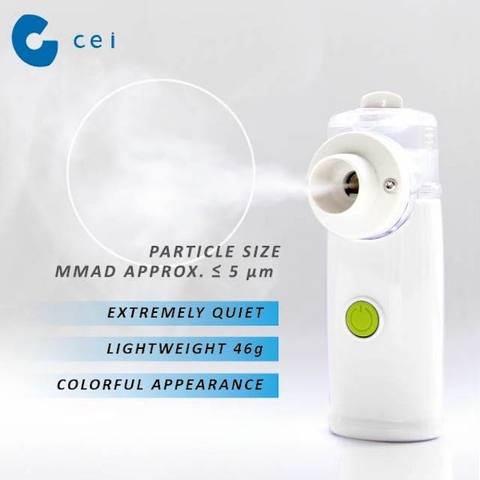 All Ages Ultrasonic Micro Mesh Portable Nebulizer