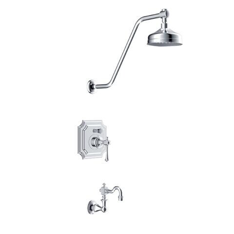 Vintage Single Handle Tub Shower Faucet Ncip Inc