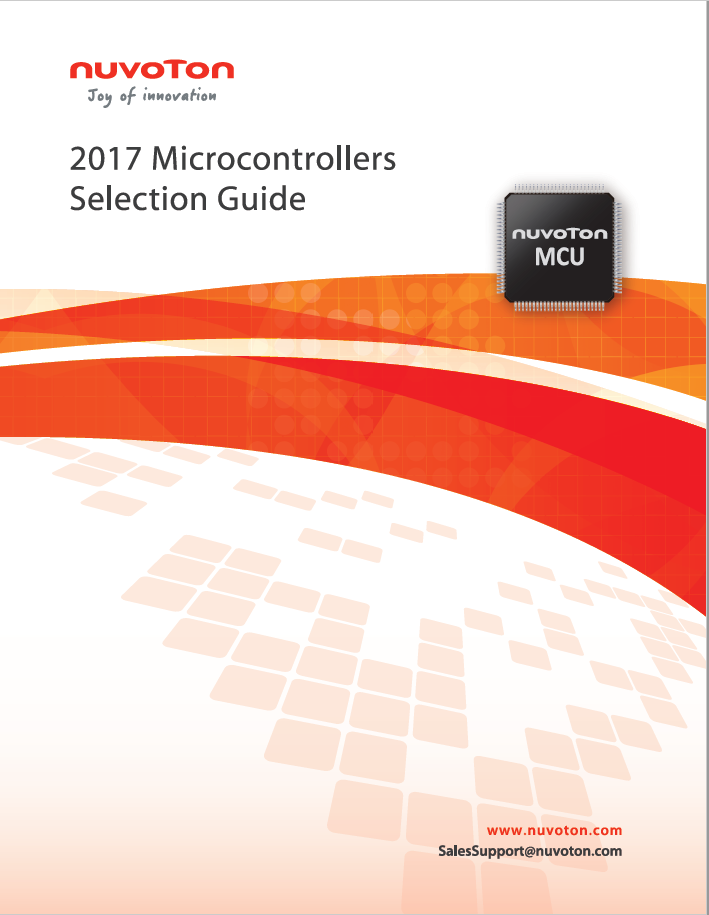 Nuvoton Technology MCU Product Selection Guide