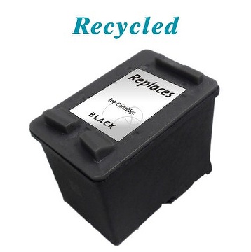 Recycled Black Ink Cartridges for HP