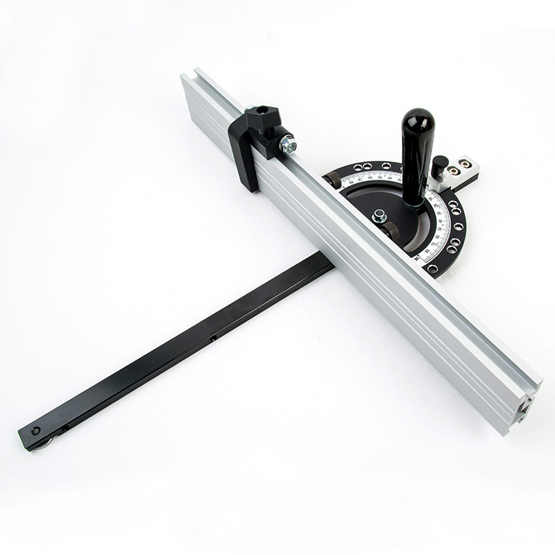 Miter Gauge With Aluminum Fence