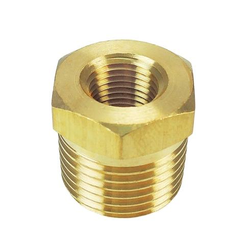 A AIGO Brass Pipe Fitting, Hex Bushing Reducer