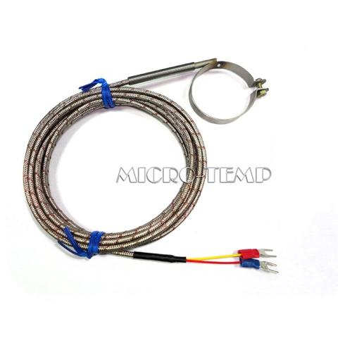 Thermocouple Pipe Clamp Ring Surface Temperature Probe