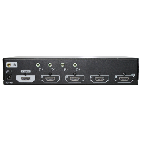 4 Ports 4K HDMI Splitter With Audio, EDID And HDCP, VKSMA-104