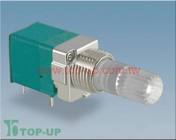 Potentiometer 9mm Insulated Shaft with LED