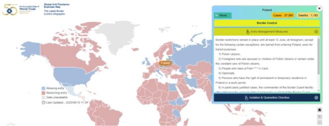 Global Anti pandemic Business Map