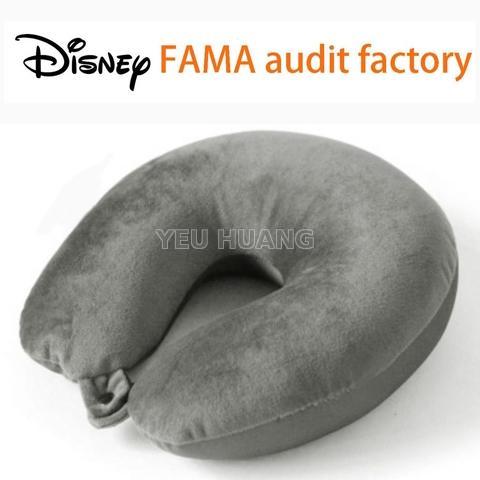 Custom u shape travel neck pillow maker supplier factory manufacturer