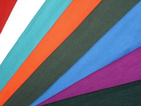 solid jersey knit fabric