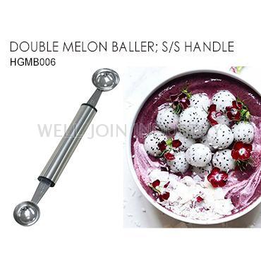 DOUBLE MELON BALLER; S/S HANDLE