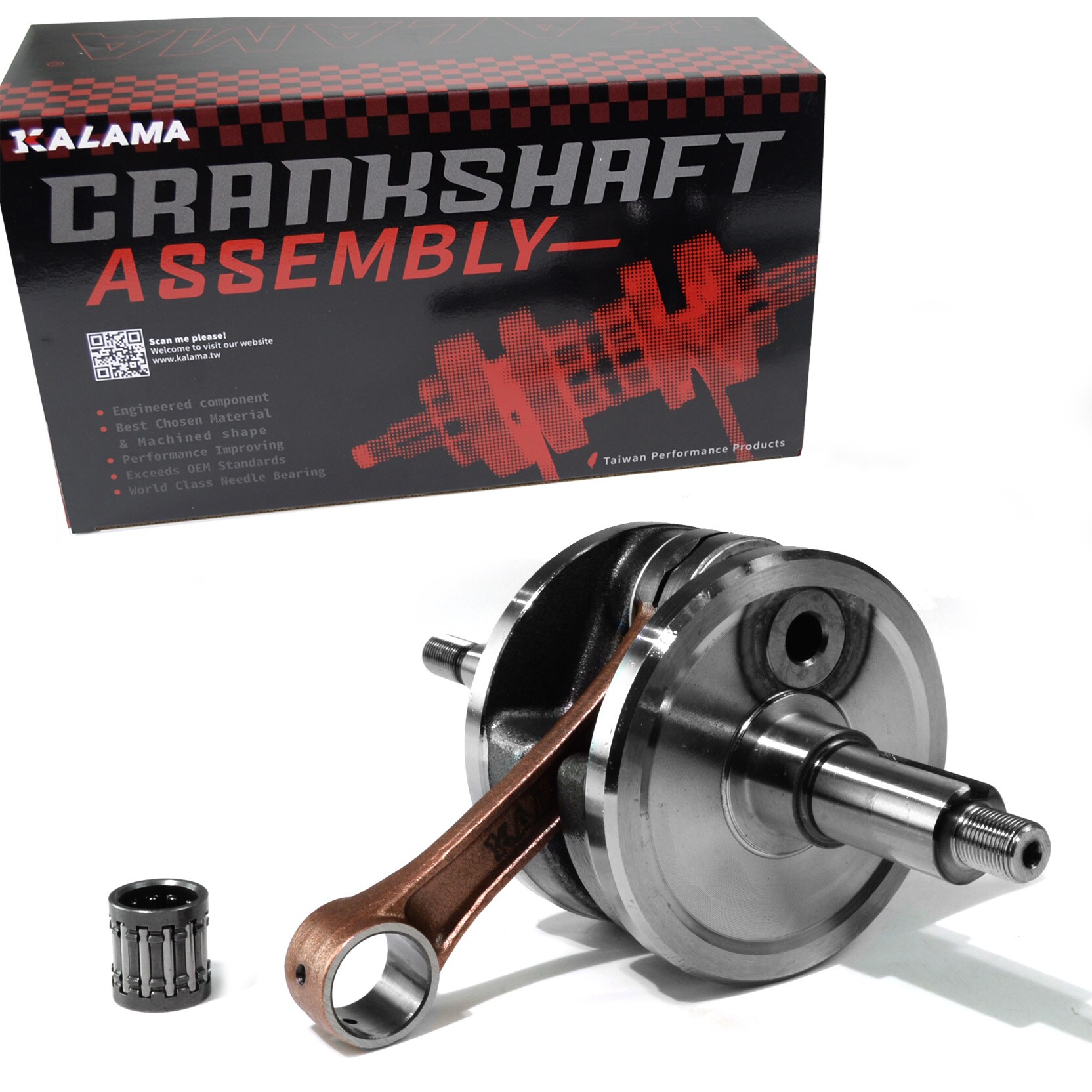 Replacement Crankshaft Crank For Yamaha Blaster 200 (YFS200) ATV 1988-2006 Model Years