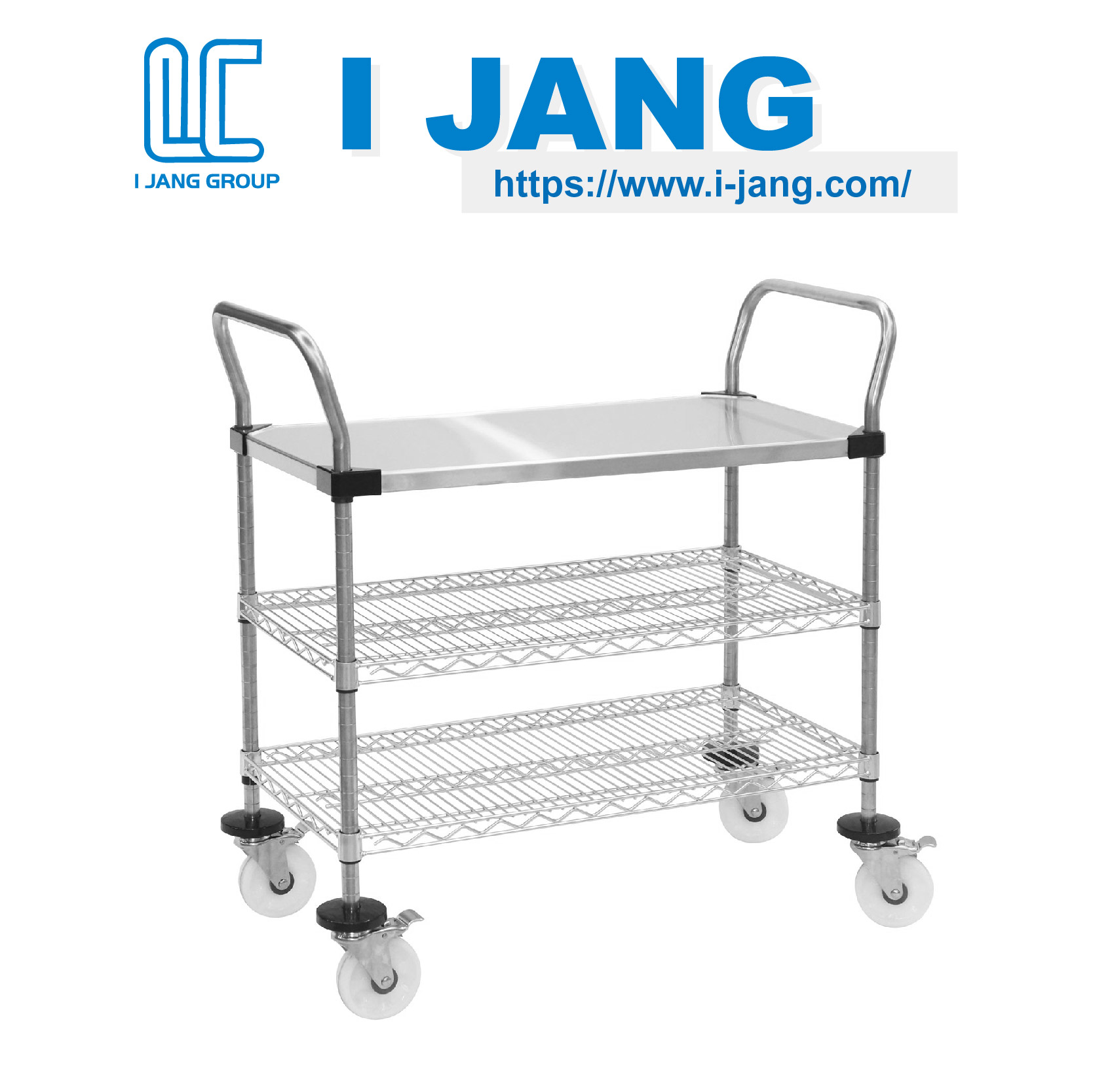 IN1146SOLID STAINLESS STEEL WIRE CARTS