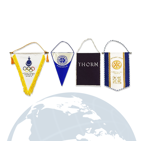 Manufacturer of Personalized Sports Pennants Made in Taiwan