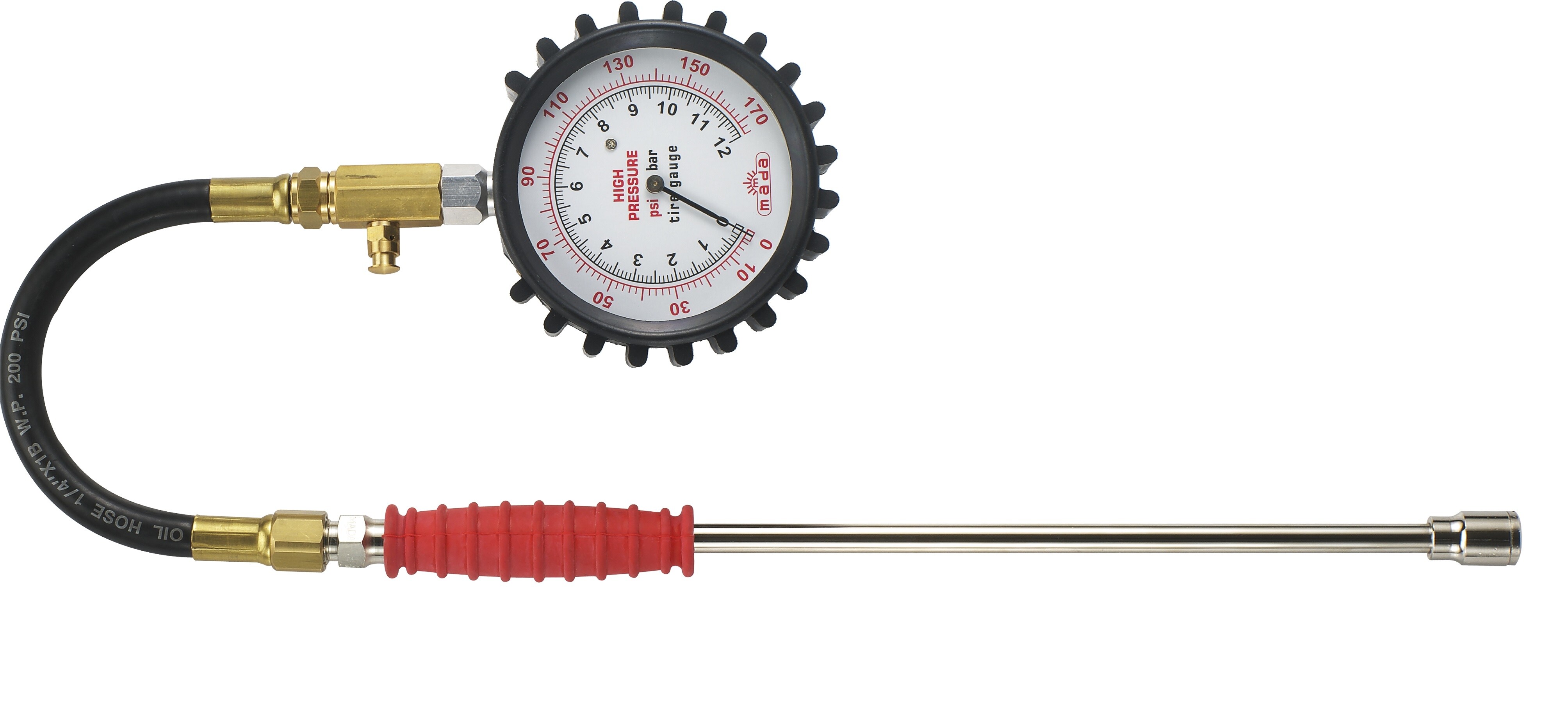 tire pressure gauges, tire gauges, tire tools, air chuck