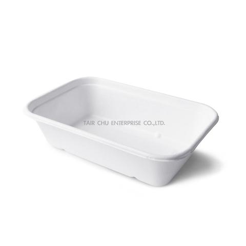 Environmentally Friendly Bagasse Rectangle Meal Container 1000ml Food Container Can Heat Up Taiwantrade Com