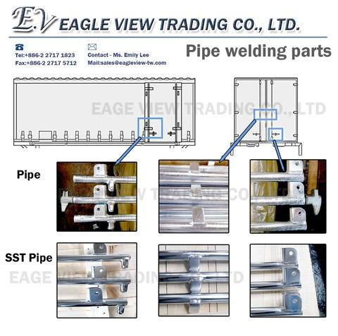 Pipe welding parts, galvanized finishing