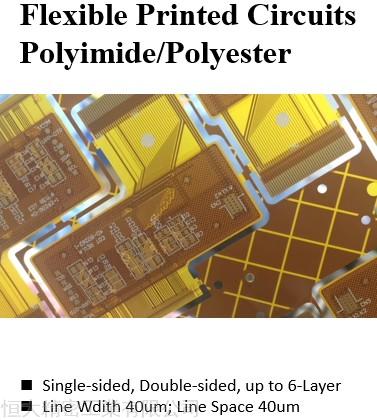 Flexible Printed Circuits Polyimide/Polyester & Touch-type printed electronic & pressure sensor