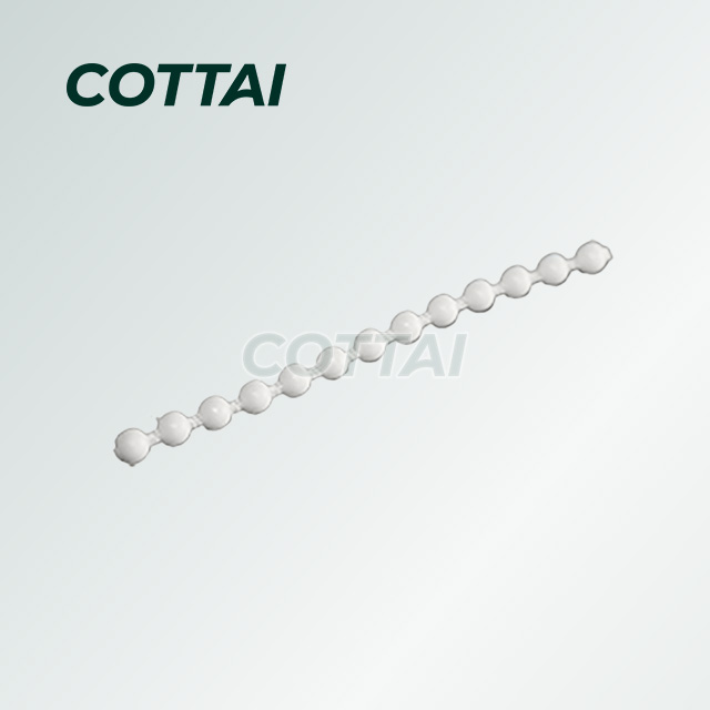 COTTAI Vertical Blinds, 3.2mm (6) x 4mm, Plastic Ball Chain Taiwantrade