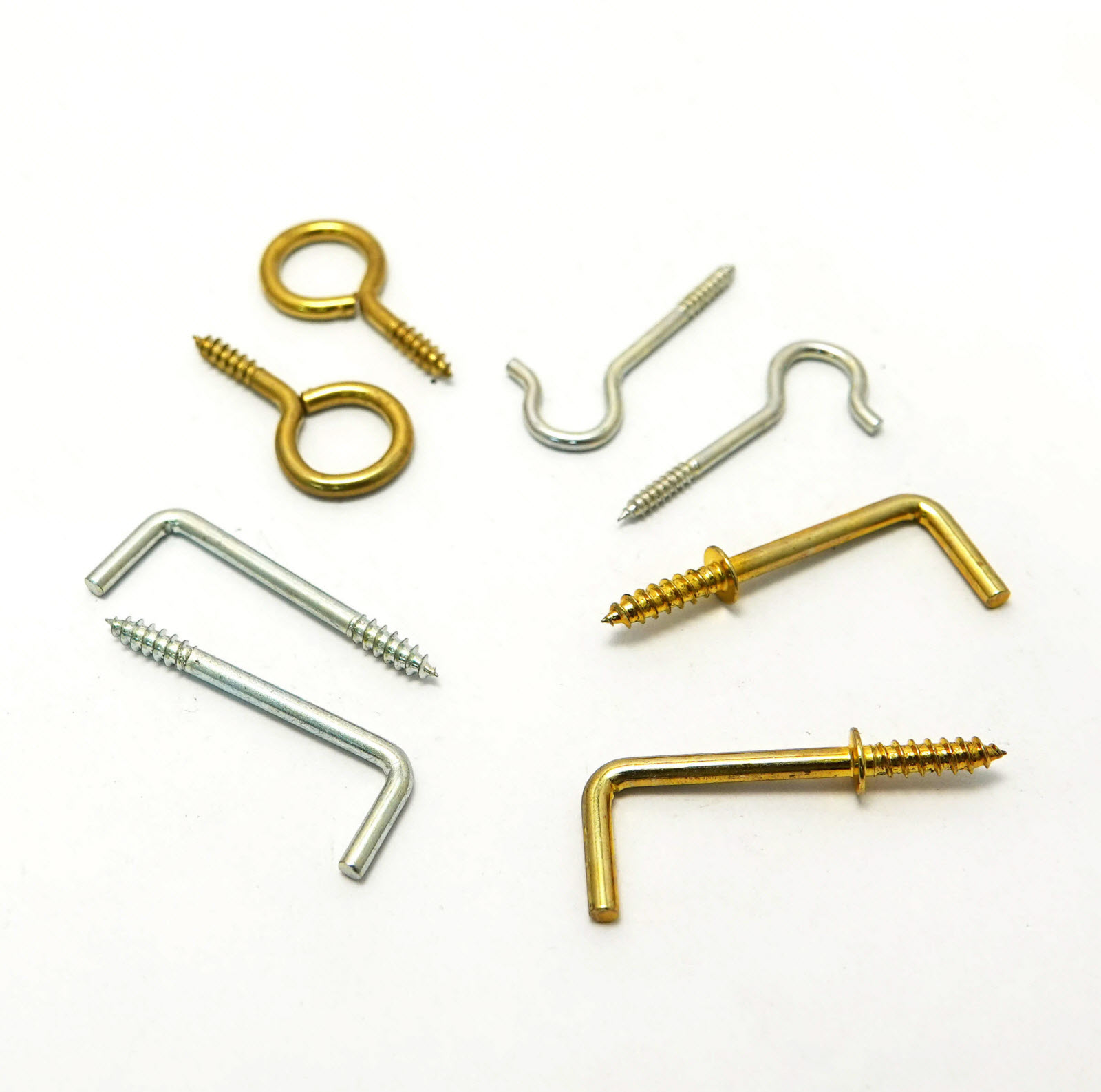 o hook, c hook. L hook, different style hook