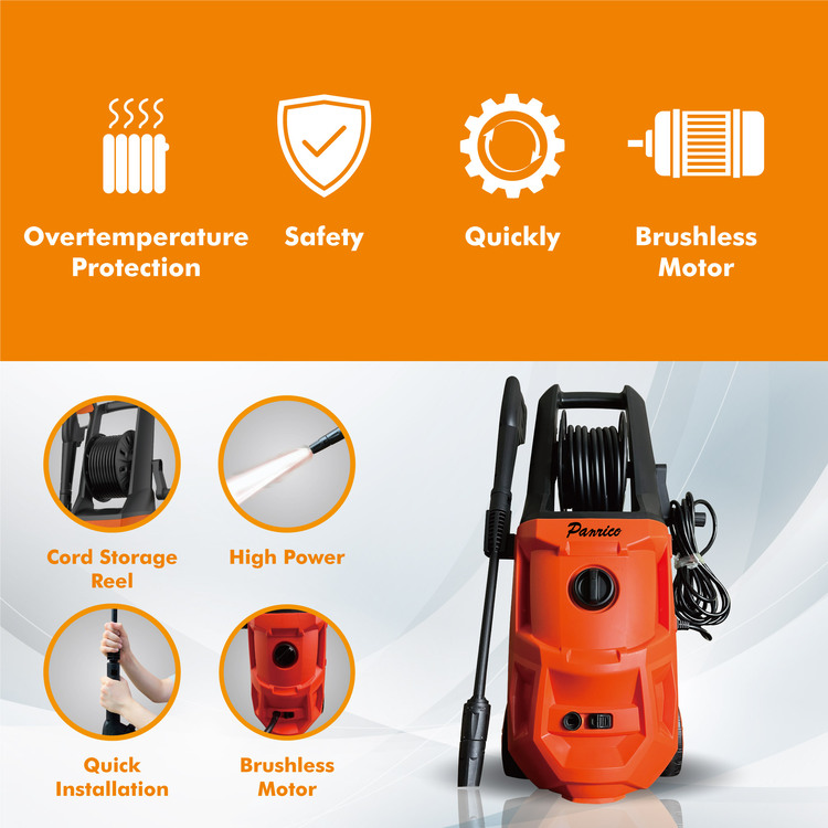 1600W high pressure cleaner