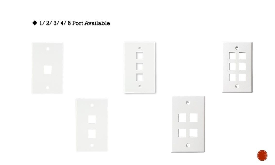 El enchufe de pared que podemos proporcionarle.