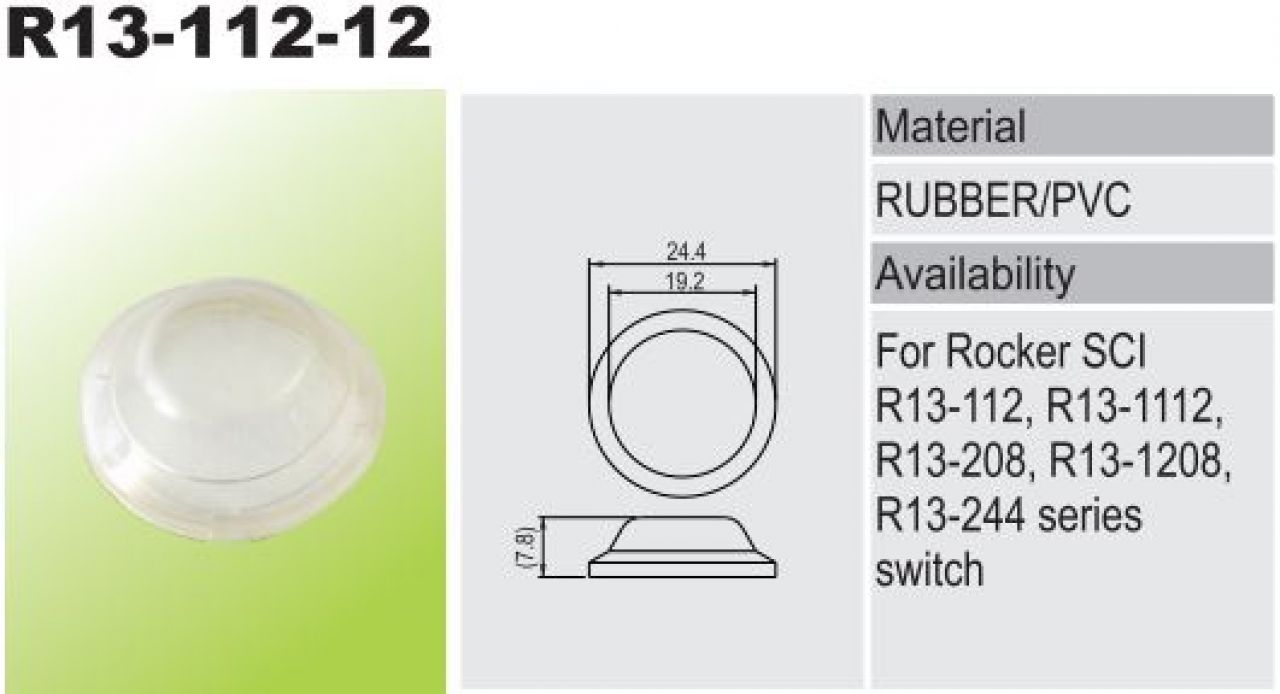 Watertight Cover Boot R13 112 12 for SCI Switches Taiwantrade