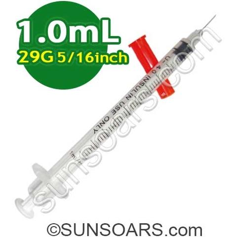 Insulin Syringe U 40 0 5 Ml With 29 G X 5 16 Inch Taiwantrade Com