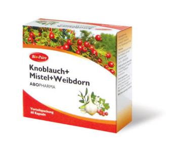 Knoblauch Mistel Weibdorn Abopharma