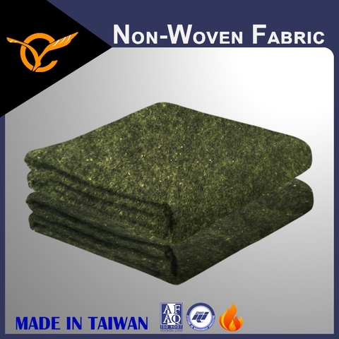 Fire Prevention 35% Recycle Carbon/65% Recycle Nomex Non Woven Fabric