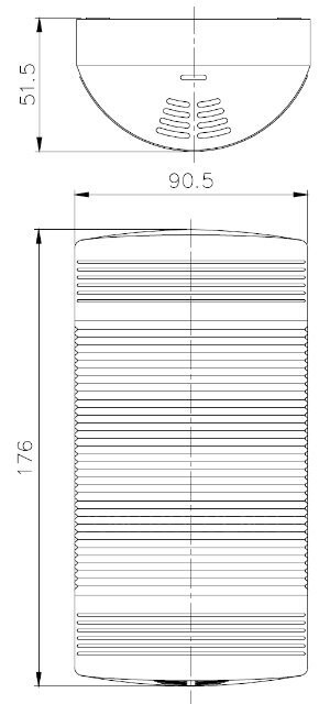 TEND天得60φ單層多色警示燈