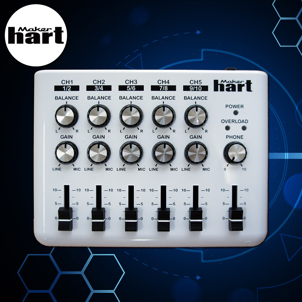 Maker hart 220V-240V 3.5mm mini Audio Mixer Dj | Taiwantrade.com