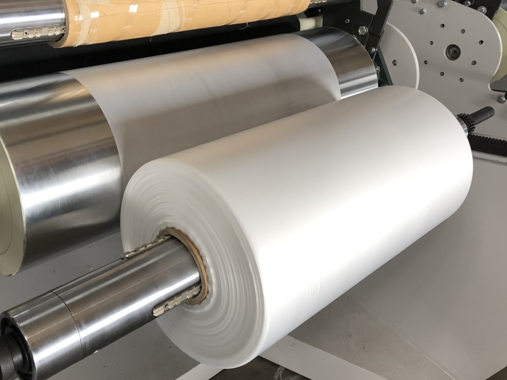 Double Efficiency one layer blown film extrusion