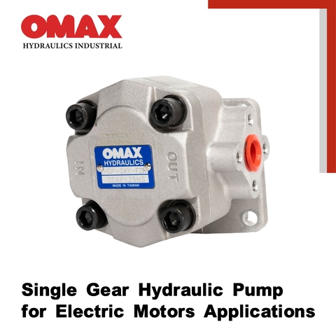 Low-noise  Single Gear Hydraulic Pump for Electric Motors Applications