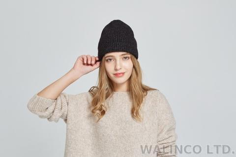 Womens Winter Knitted Beanie Hat 