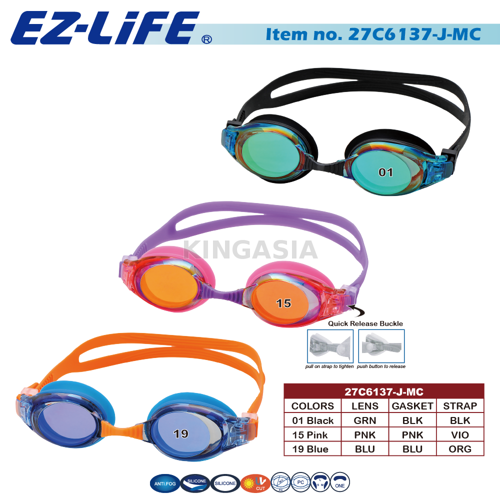EZLiFE Junior's swimming goggles