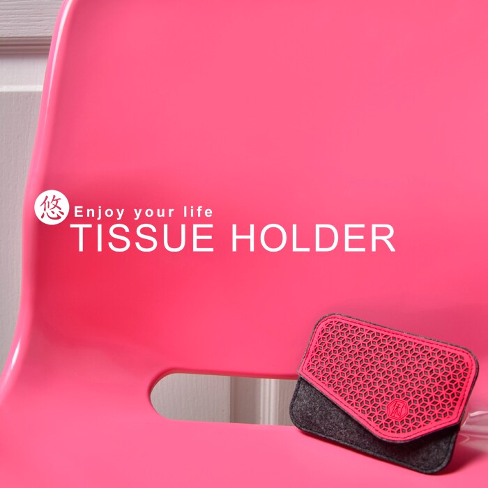 TISSUE HOLDER_Pink